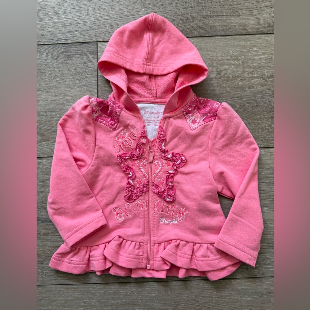 Wrangler girls sweater 18M